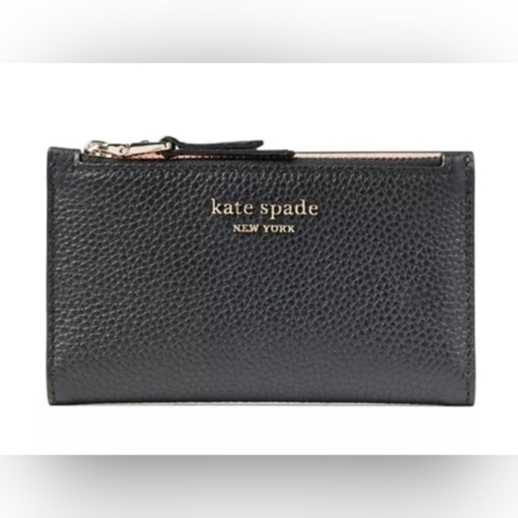 Kate Spade ♠️ New York Jackson Bifold Leather Wallet - Picture 1 of 13